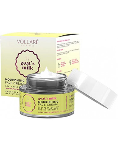 Vollare Cosmetics Goat's Milk Nourishing Face Cream, 50 ml Face cream