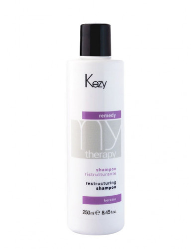 Kezy Mytherapy Remedy Keratin Restructuring Shampoo 250 ml Шампуни