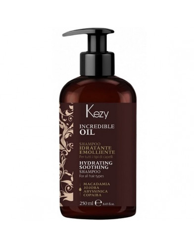 Kezy Incredible Oil Hydrating Soothing Shampoo 250 ml 