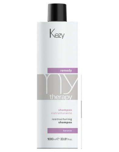 Kezy Mytherapy Remedy Keratin Restructuring Shampoo 1000 ml Шампуни